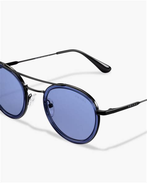 prada game blue|Bright Blue Lenses Prada Game sunglasses .